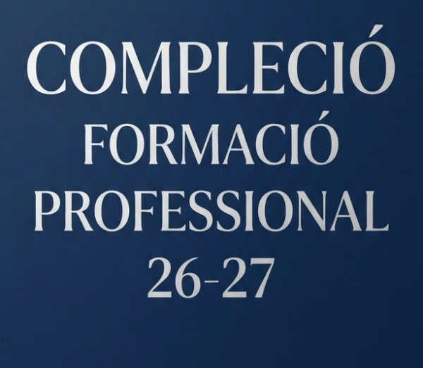 Compleció Formació Professional 26/27